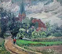 Church and rectory in Zarnekow