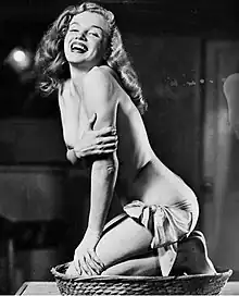 Image 19Marilyn Monroe posing topless for Earl Moran around 1950 (from Nude photography)