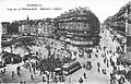 The rue Impériale (on the right), now Rue de la République&nbsp;[fr] in Marseille