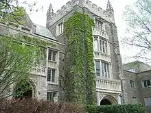 Exterior view of the University Hall, McMaster
