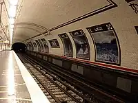 Line 13 platform at Liège