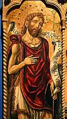 Close Up of John the Baptist