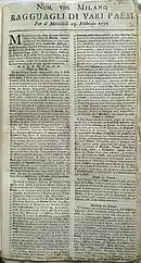 An issue of 1757.