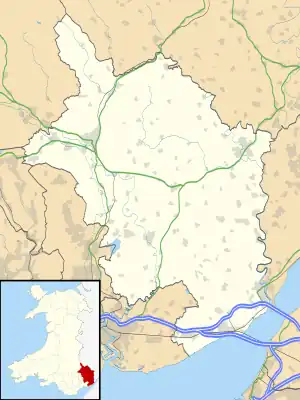 Llantilio Crossenny is located in Monmouthshire