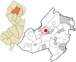 Location in Morris County and the state of New Jersey.