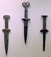 Bronze weapons of the Tagar culture, Krasnojarsk, Russia, 7th-5th century BC.