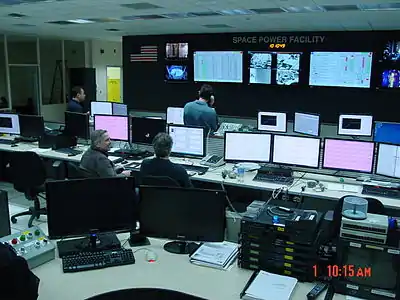 NASA's Vibro-Acoustic Control Room at the Space Power Facility