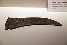 Neolithic stone sickle, Peiligang Culture, Jiaxian, Henan