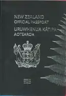 New Zealand Official Passport cover