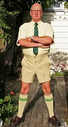 New Zealand formal "Walk Shorts and Walk Socks"