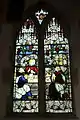 North aisle east window by Charles Eamer Kempe