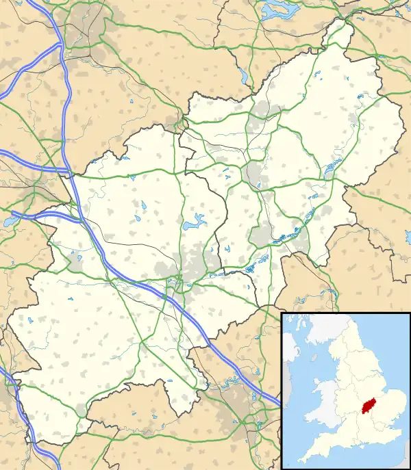 Oundle is located in Northamptonshire