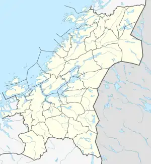 Rotvoll is located in Trøndelag