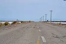 Near the eastern terminus in 2011