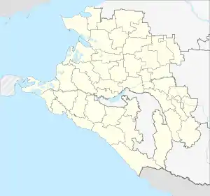 Novorossiysk is located in Krasnodar Krai