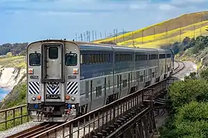 Pacific Surfliner cab car in 2018