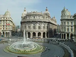 Genoa was the location of Maro's postcard.