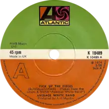 Side A of the British single