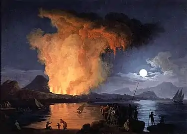 Eruption of Mount Vesuvius