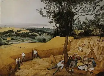 Image 14The Harvesters. Pieter Bruegel – 1565 (from History of agriculture)