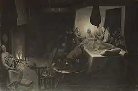 The Death of the Virgin Mary (c. 1564), by Pieter Brueghel the Elder, National Trust, Upton House, Banbury.