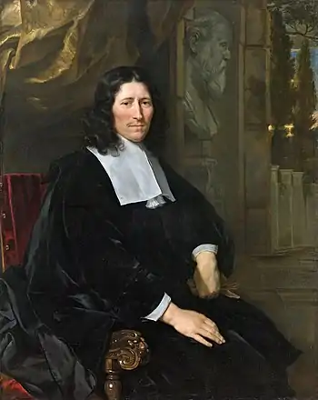 van den Tempel of Pieter de la Court (1618-1685), cloth merchant and writer of political and economic works.