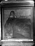 La Leocadia taken in 1874 by J. Laurent inside Quinta del Sordo