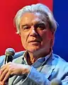 Talking Heads lead singer David Byrne (1970–71)