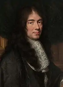 Portrait (detail) by Charles Le Brun, c. 1670