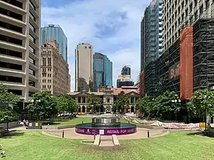 General Post Office, Brisbane — as seen from Post Office Square