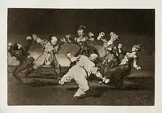 Νο. 12: Disparate alegre (Merry folly)24.3 x 35.2 cm.