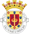 Coat of arms of Portuguese São Tomé and Príncipe between 1933 and May 8, 1935.