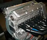 1,000 hp (746 kW) Twin-turbochargers.