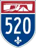 Autoroute 520 marker
