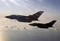 RAF Tornado GR4 aircraft during Operation Ellamy