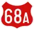 National Road 68A shield}}