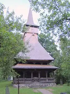 Wooden church in Ferești