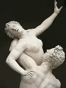 Rape of the Sabine Women by Giambologna
