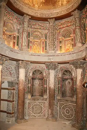 Red Monastery sanctuary: north apse