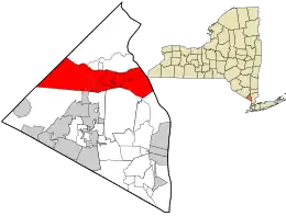 Location in Rockland County and the state of New York.