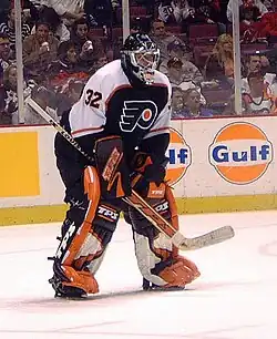 Roman Cechmanek was selected by Philadelphia in the sixth round at the 2000 draft.