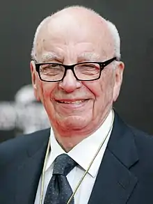 Rupert Murdoch 2008, 2005, and 2004 (Finalist in 2012, 2010, and 2009)