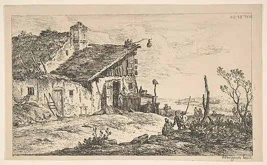 Rustic Landscape, etching at The Metropolitan Museum of Art
