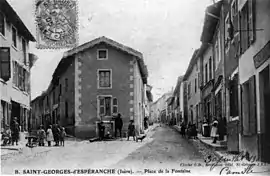 Saint-Georges-d'Espéranche in 1905