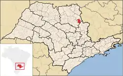 Location in São Paulo state