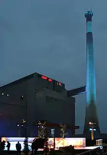 The Zwentendorf Nuclear Power Plant during the Save the World Awards in 2009