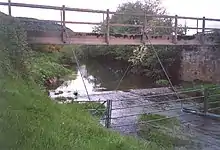 Sea Cut Weir, Suffield cum Everley; the Derwent is out of shot on the left. This view is looking north west.