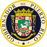 Seal of the governor of Puerto Rico, a territory of the United States