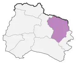 Location of Shirvan County in&nbsp;North Khorasan&nbsp;province
