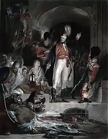 General Sir David Baird, Discovering the Body of the Sultaun Tippoo Saib, After Storming Seringapatam by David Wilkie, 1843